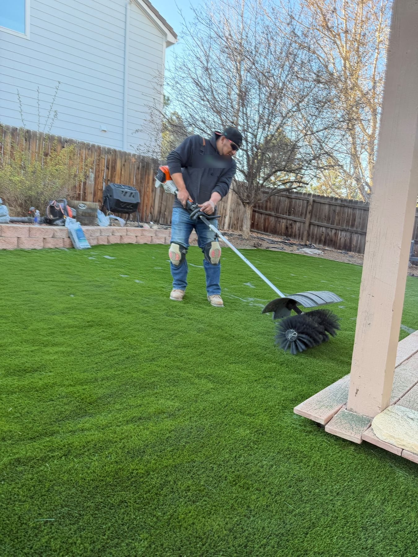 Artificial turf maintenance and grooming, Denver Metro, CO