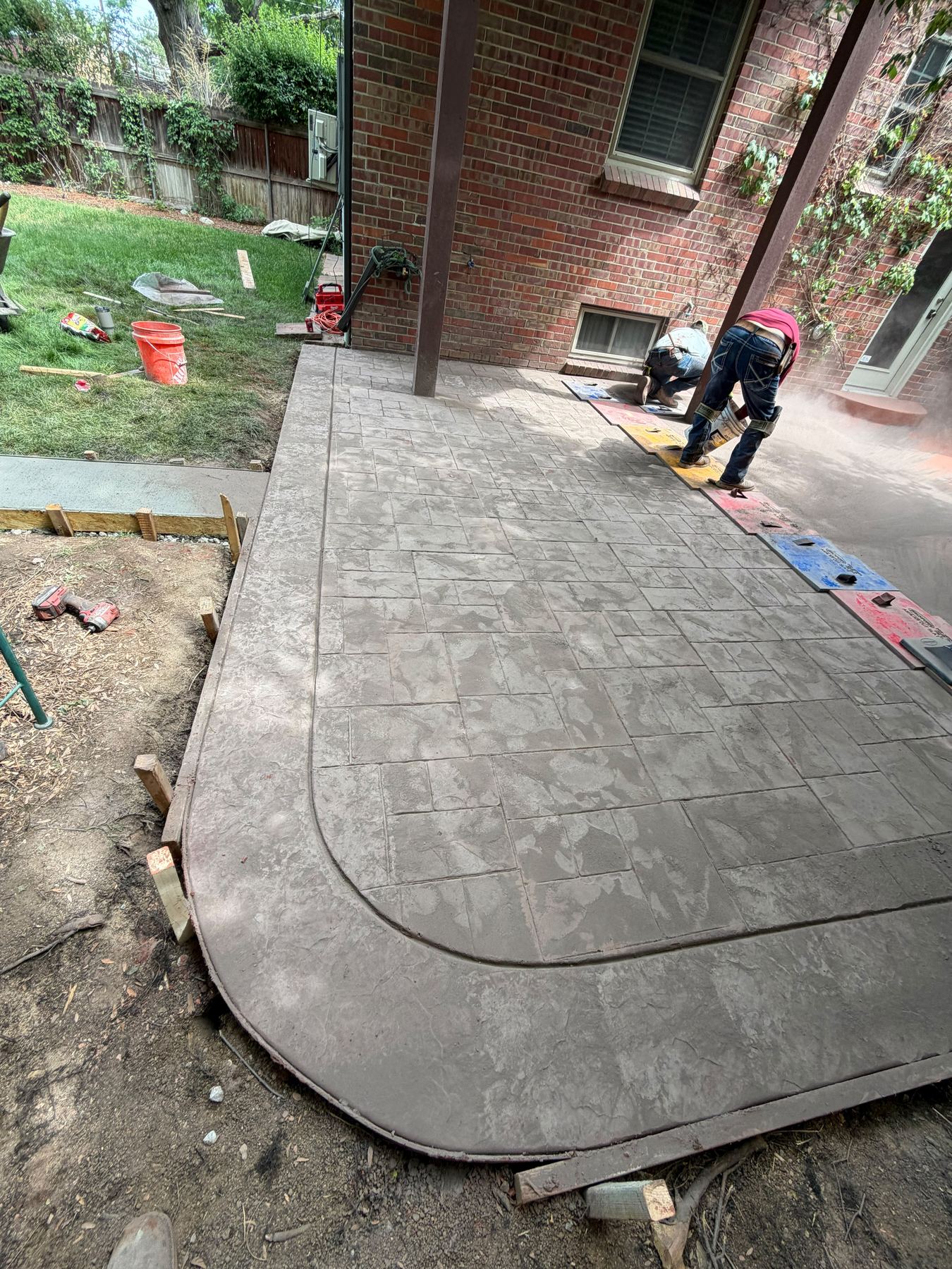 Stamped & Decorative Concrete in the Denver Metro area